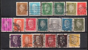 Germany 366-384 (1) Set Used