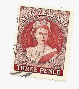 New Zealand 1955 - U - Scott #303 *