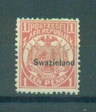 Swaziland sc# 2 (2) mh cat value $25.00