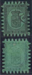 FINLAND Sc 7 REMARKABLE OFFSET USED F,VF SCV$200.00+