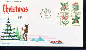 1257b Christmas Block,Fluegel