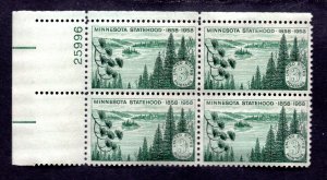 US Scott #1106 Plate block of 4, MNH