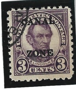 Canal Zone Scott #98 Used 3c Perf 10 O/P 2019 CV $4.25