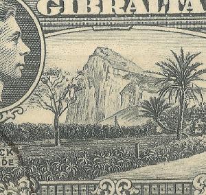 Gibraltar 1938 2d 'Ape' Type Variety Fine Used