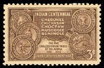 972 Indian Centennial F-VF MNH single