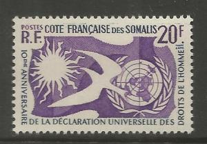 NEW CALEDONIA 306  MNH,  HUMAN RIGHTS, COMMON DESIGN