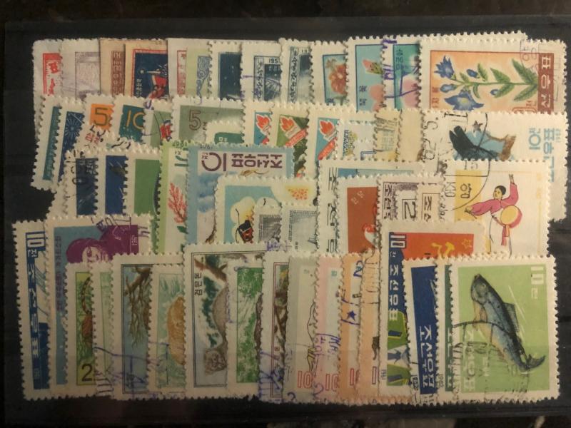 Fantastic North Korea DPR Used Stamp Collection lot