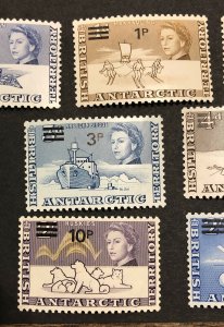 1971 British Antarctic Territory Scott # 25-38 SG 24-27 MNH Mint Unmounted