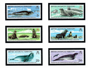 British Antarctic Terr 96-101 MNH 1983 Antarctic Seals