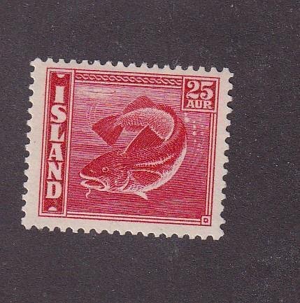 ICELAND # 224b VF-MH CAT VALUE $74