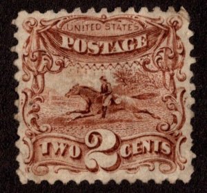 KAPPYSSTAMPS G202 USA PICTORIAL SCOTT 113 MNG VF PERF FAULT CV $190