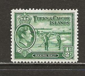 Turks & Caicos Islands Scott catalog #79 Unused HR