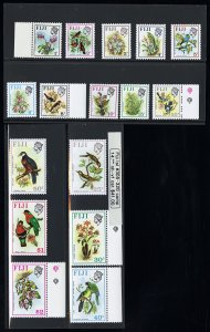 Fiji Stamps # 305-20 MNH VF Scott Value $41.00