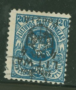 Poland/Central Lithuania #15A Used Single