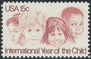 Scott: 1772 United States - International Year of the Child - MNH