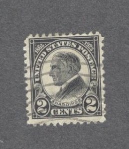 612 - 2¢ Harding - 1923 perf. 10