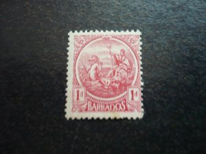 Stamps - Barbados - Scott# 154 - Mint Hinged Part Set of 1 Stamp - No Gum