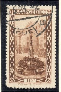 Saar 1927 Early Issue Fine Used 10c. NW-103694