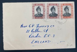 1965 Kualabelain Brunei Cover To London England