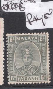 Malaya Pahang 6c Unissued After SG 48 MNH (2dmd)