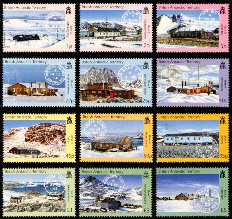 British Antarctic Territory 2003 Scott #330-341 Mint Never Hinged