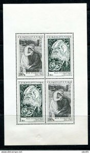 Czechoslovakia 1973 Souvenir Sheet Mi 2162-3 Art Svabinsky MNH 12931