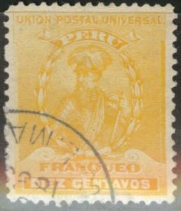 Peru Scott 148 used stamp 