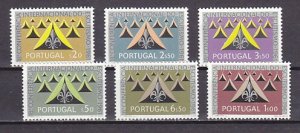 Portugal, Scott cat. 885-890. Portugal Scouting Anniversary. Hinged.^