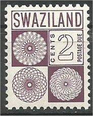 SWAZILAND, 1971, MNH 2c POSTAGE DUE Scott J11