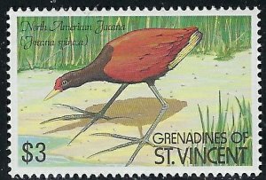 St Vincent Grenadines 732 MNH 1990 Birds (an2815)