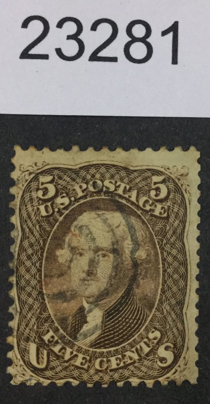 US STAMPS #76 USED LOT #23281