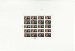 US Stamps Sheet/Postage Sct #3134 Thornton Wilder-novelist MNH F-VF OG  FV 6.40