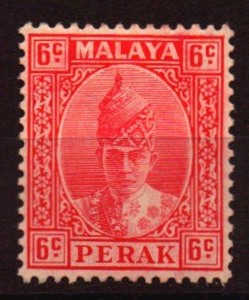 Malaya - Perak Scott 88  Unused Hinged