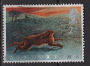 Great Briain 1992 - Scott 1422 used - 24p, Animals in Winter