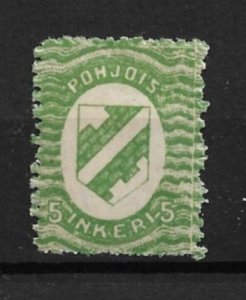 1920 North Ingermanland Sc1 5p Arms MH