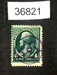 MOMEN: US STAMPS #211 FANCY STAR USED LOT #36821