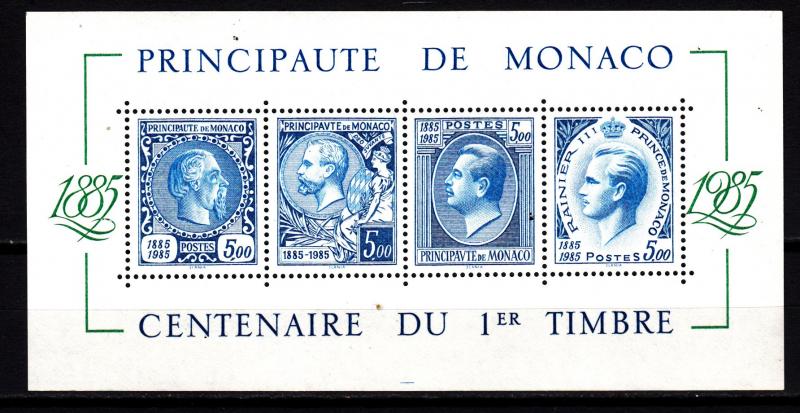 Monaco souv. sheet 1500 mnh