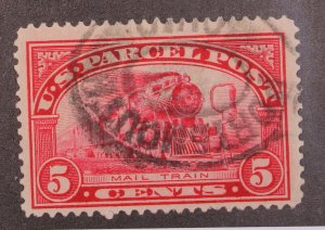 Scott Q5 - 5 Cents Parcel Post - Used - Nice Stamp - SCV $2.25