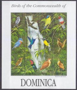 1993 Dominica 1659-1670ZB Birds 20,00 €