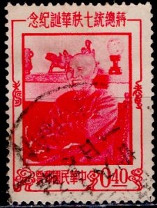 China; 1956; Sc. # 11434 Used Single Stamp