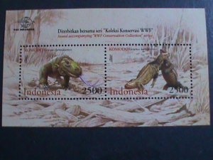 INDONESIA 2000 SC# 1915-WWF-WORLDWIDE FUND FOR NATURE MNH S/S- VERY FINE