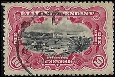 BELGIAN CONGO   #17 USED (6)