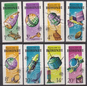 Burundi SC #126-133 Mint Hinged