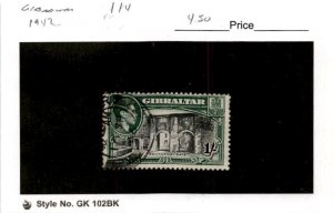 Gibraltar, Postage Stamp, #114 Used, 1942 Southport gate (AC)