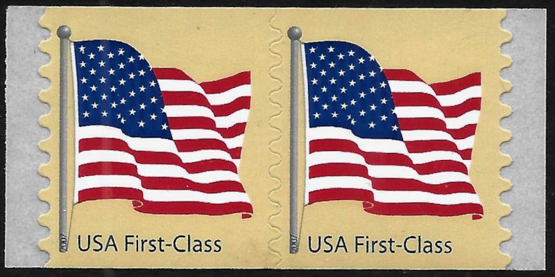 Scott 4134 (41¢) Flag SA PV Pair, MNH