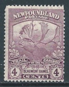 Newfoundland #118 NH 4c Caribou