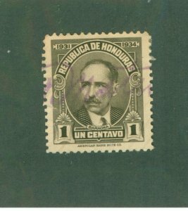 HONDURAS 298 USED BIN $0.50