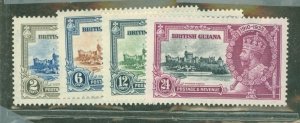 British Guiana #223-226  Single (Complete Set)