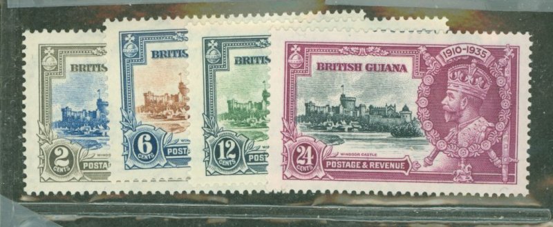 British Guiana #223-226  Single (Complete Set)