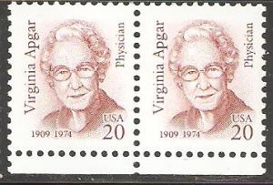US Dr. Virginia Apgar  MNH # 2179